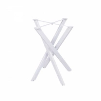 Подстолье WARG h716 под круглую столешницу, белый муар AKS