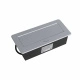 Выдвижной удлинитель Nova USB, 2 розетки, USB A + USB C, алюминий, AKS_preview_1