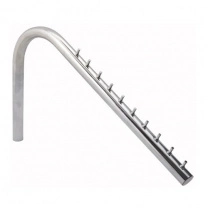 Вешалка трубы d25 (537А), хром AKS фотография