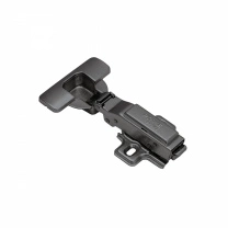 Петля накладная без пружины 45мм h0 сlip-on PRIME by AKS черный никель (саморезы, заглушки) (упак. = 2 шт.) фотография