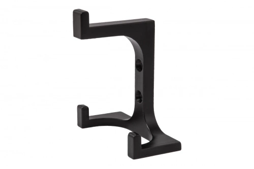 Крючок меб. трехрожковый мет. TRITON черный матовый AKS_1