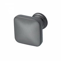 Ручка меб. кнопка мет. KNOPA графит, AKS