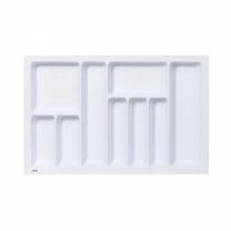 Лоток для столовых приборов 800 LINER 735*485, белый AKS фотография