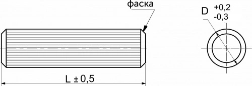 Шкант деревянный 8*20 (уп/2тыс.шт) эвкалипт AKS_2