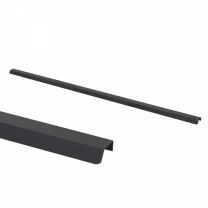 Ручка меб. накладная алюм. GEOS 960/1000 черный матовый, AKS фотография