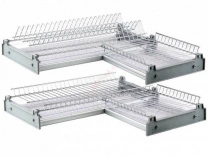 Сушка для посуды угловая 600*600, хром GRIDLI Сушка для посуды угловая 600*600, хром GRIDLI