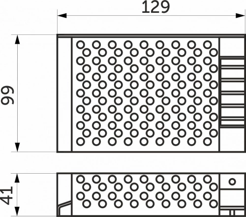 Блок питания Indoor 80W/12V, AKS_2