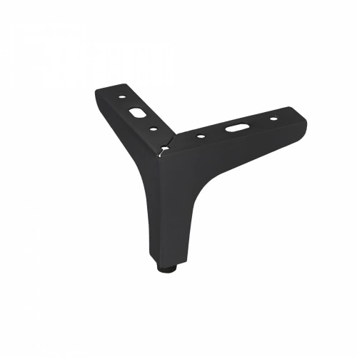 Опора меб. мет. h100 угловая черный GRIDLI_1