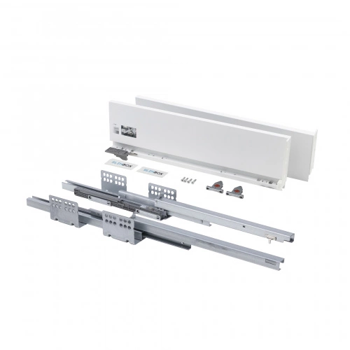 Система ящиков Slimbox AKS L-350 H=128 белый SOFT CLOSE ДСП16мм_3