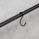 Крючок на трубу d16 ретро черный AKS_preview_1