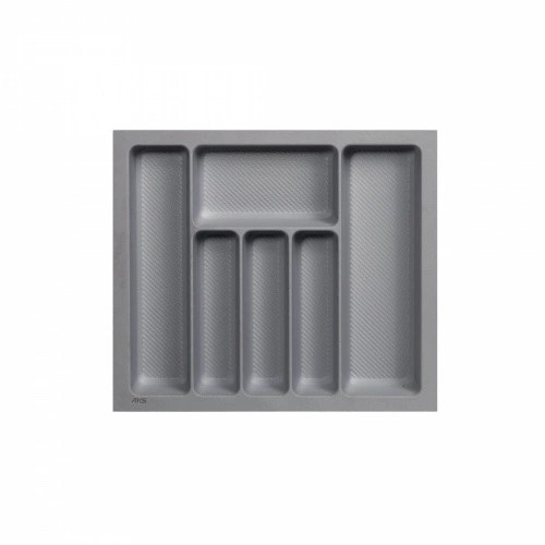 Лоток для столовых приборов 600 PIXEL 540*485, серый AKS_1