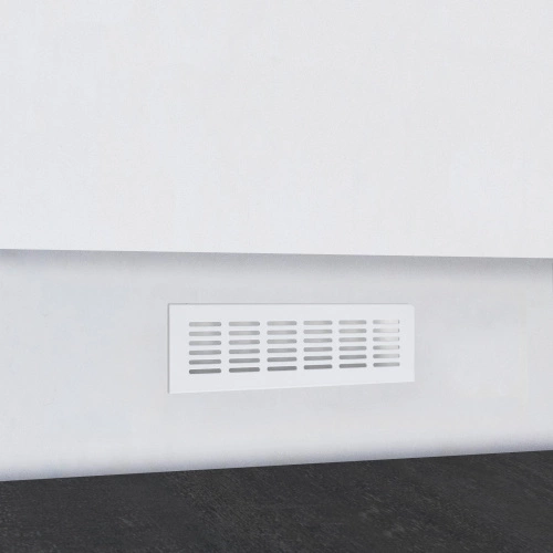 Решетка вентиляционная 250х60мм белая алюминий AKS_4