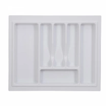 Лоток для столовых приборов 600 STANDARТ (530*430), белый РП фотография