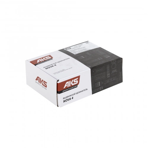 Выдвижной удлинитель Nova 4, 1 розетка, USB A + USB C, белый AKS_4