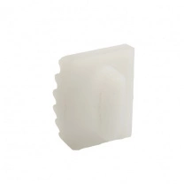 Вкладыш соединителя стекло/плита к трубе d25 (552), белый AKS