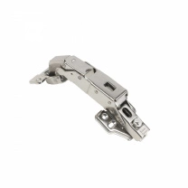 Петля 165° накладная с доводчиком 48мм h2 clip-on AKS 0-е вхождение винтовая регулировка (упак. = 2 компл.) фотография