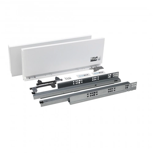 Система ящиков Slimbox AKS L-450 H=175 белый PUSH TO OPEN ДСП 16мм_3