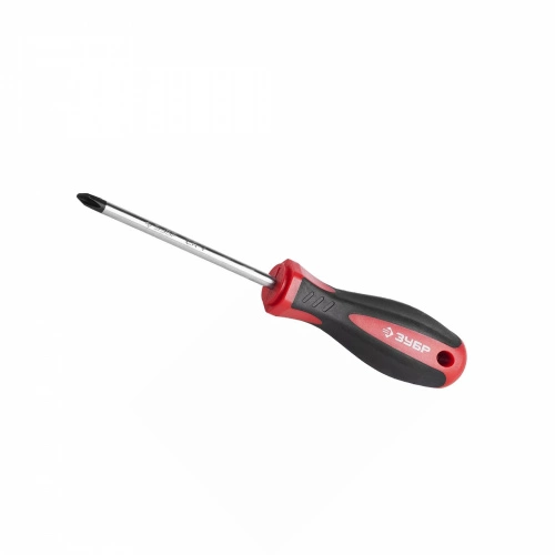 Отвертка с двухкомпонентной рукояткой PH2x100 МС ЗУБР_1