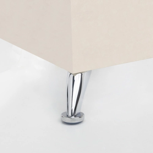 Опора меб. мет. D-712 h100 хром AKS_3