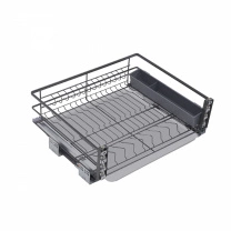 Выдвижная корзина-сушка 600 NORWIG, графит AKS
