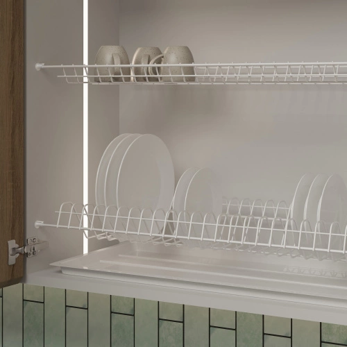 Поддон для сушки 600 MOUNT, белый холодный AKS_3