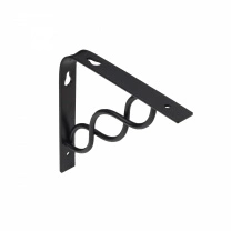 Полкодержатель мет. INFINITY 200*200*20*3, черный AKS Полкодержатель мет. INFINITY 200*200*20*3, черный AKS