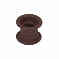 Пропуск вентиляционный D53 орех темный пластик РП фотография