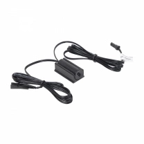 Выключатель бесконтактный на преграду, накладной/врезной, 12/24V, 60W/100W, D14мм, черный, AKS