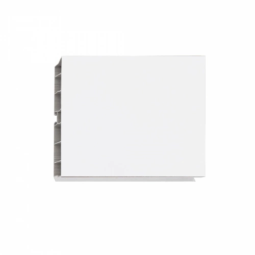 Цоколь мебельный ПВХ h=100 белый глянец L=3200мм, РФ_1