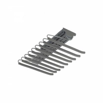 Выдвижная вешалка для брюк BRUNO крепл.верх./левое 340*470*130, графит PRIME by AKS