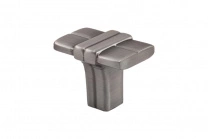 Ручка меб. кнопка мет. SANDRA шлифованный никель, AKS фотография