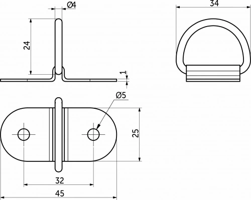 Кольцо для вставки стола AKS_2