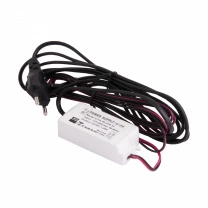 Блок питания Ultra 15W/12V с вилкой и миниконнектором (по 2 м), AKS фотография
