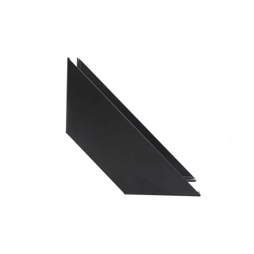 Полкодержатель мет. PLATE 200*200*2.3 черный (1 упак. = 2 шт.) AKS_3