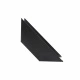 Полкодержатель мет. PLATE 200*200*2.3 черный (1 упак. = 2 шт.) AKS_preview_1