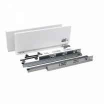 Система ящиков Slimbox AKS L-350 H=175 белый PUSH TO OPEN ДСП16мм фотография