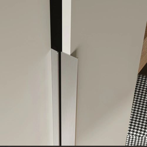 Ручка меб. накладная алюм. INSIDE 96/150 матовый черный, AKS_6