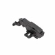Петля д/алюм.рамки Z-1 накладная с доводчиком h0 clip-on AKS PLUS черная (саморезы, заглушки)_preview_1