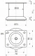Опора меб. мет. TB019 (B140) d50 h100 черный AKS_preview_1