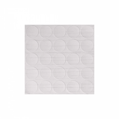 Заглушка самоприлипающая к конфирматам borgsjo (14469) AKS (лист-25шт.)_1