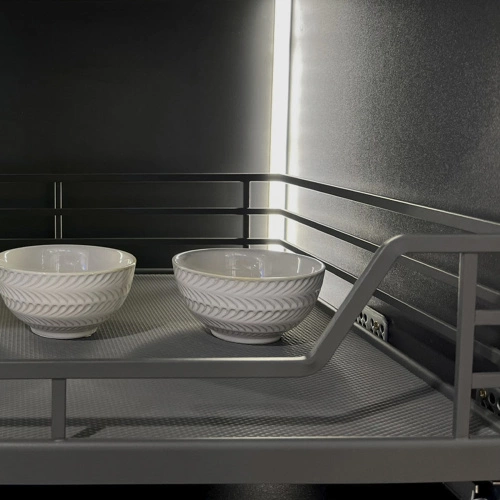 Выдвижная корзина 800 FOCUS, графит PRIME by AKS_4