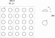 Отбойник силиконовый d8 h=3 AKS (лист = 50 шт.) белый_preview_1