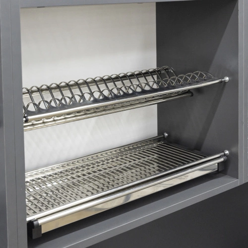 Сушка для посуды 700 INOX нерж.сталь, инокс AKS_3