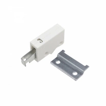 Навес кухонный регулируемый (простой) + шина L-58 белый (уп/2навеса+2шины) AKS фотография