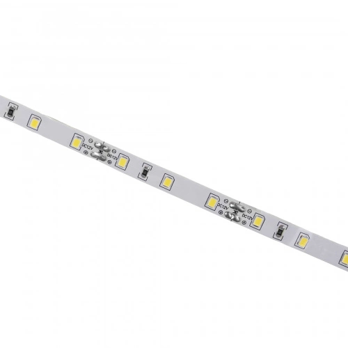 Лента светодиодная - 4,8W/m, 12V, 8мм, 2835, 60 д/м, IP20, теплый белый (3000K), CRI>80, 550 Lm, 5м, AKS_3