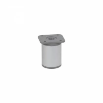 Опора меб. алюм. DAP-77 h60 с регул. алюминий AKS фотография