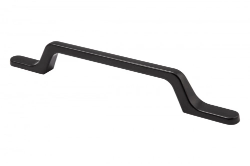 Ручка меб. скоба мет. SIGN 128 черный, AKS_1