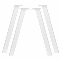 Опора меб. LINK h710, белый AKS (1 компл. = 4 шт.) фотография