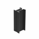Профиль алюминиевый SENATOR черный глянец вертик. Н-образный АЛЮТЕХ (L-5300) (011.RAL9005)_preview_1