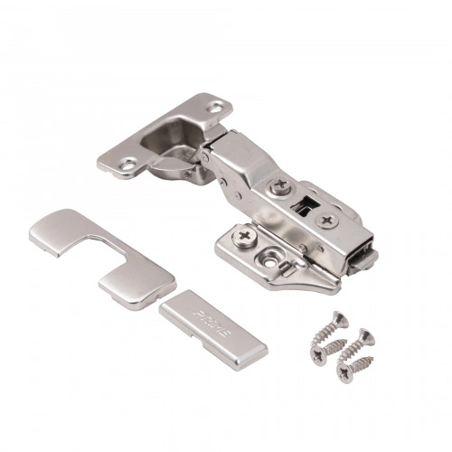 Петля полунакладная без пружины 48мм h2 clip-on PRIME by AKS 3D (саморезы, заглушки) (упак. = 2 шт.)_3